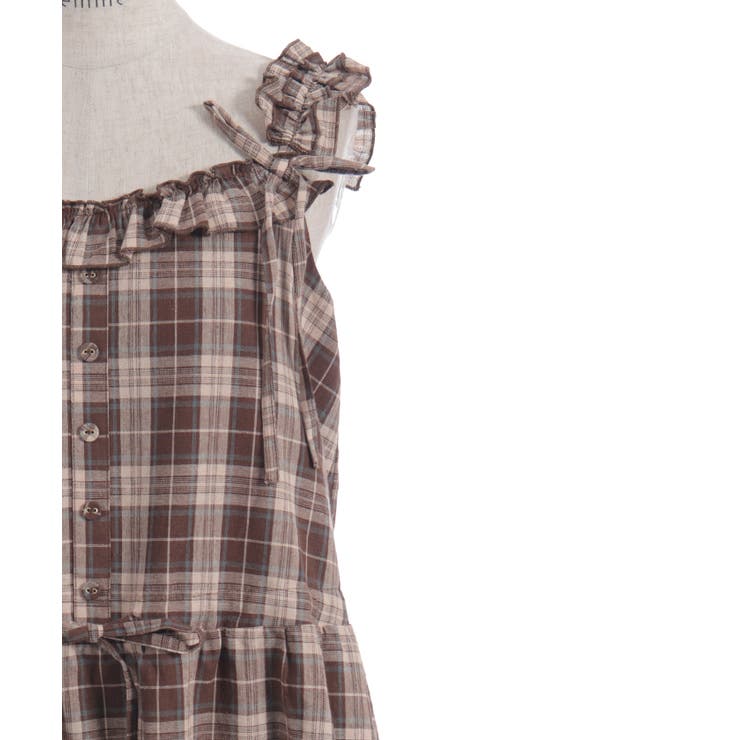 コットンレース使チェックＯＰ | axes femme | 詳細画像33 