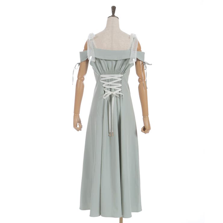 チュールリボン付ワンピース | axes femme | 詳細画像19 