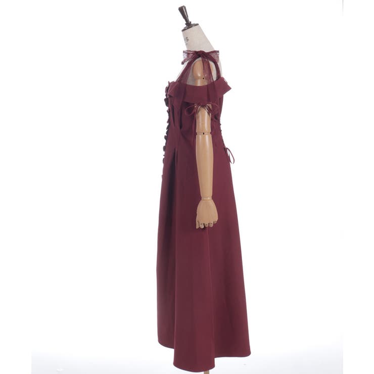 チュールリボン付ワンピース | axes femme | 詳細画像24 