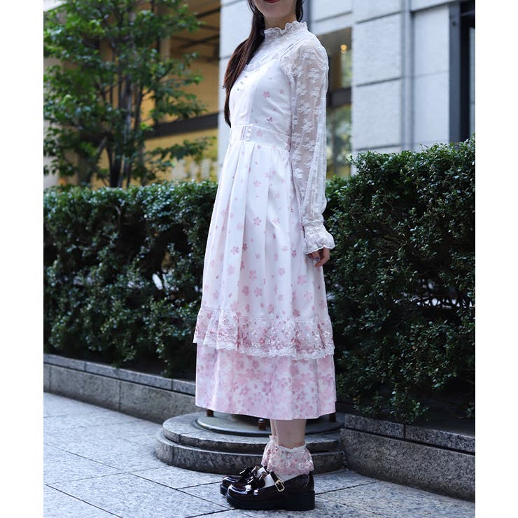 桜レース×桜柄キャミＯＰ | axes femme | 詳細画像11 