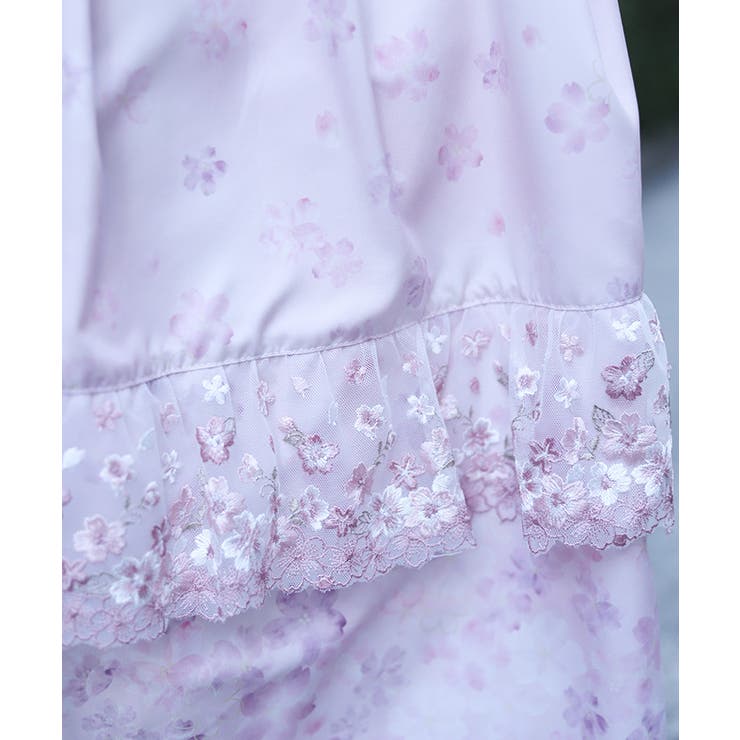 桜レース×桜柄キャミＯＰ | axes femme | 詳細画像12 