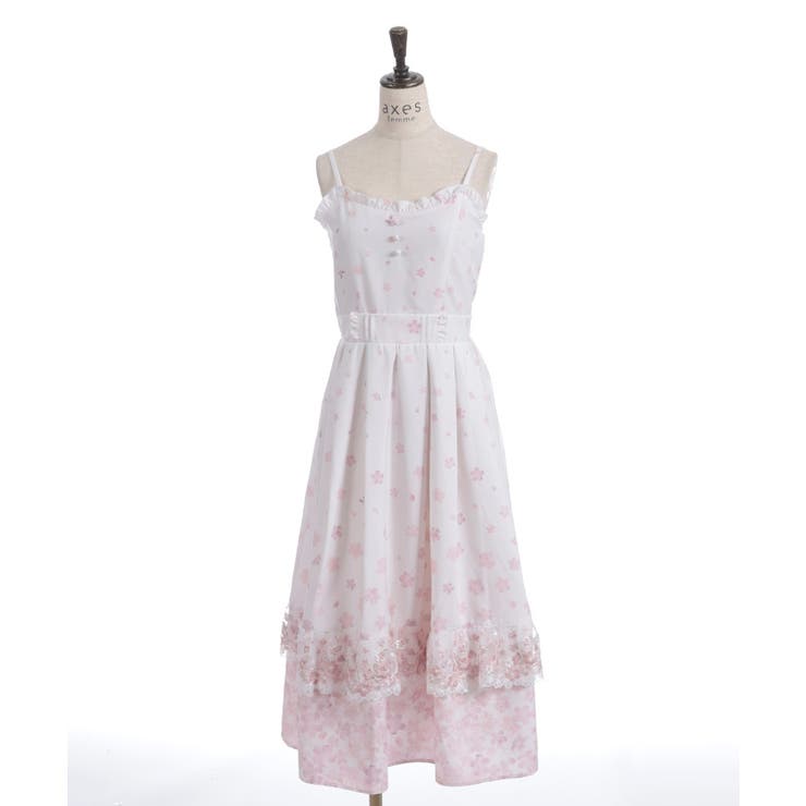 桜レース×桜柄キャミＯＰ | axes femme | 詳細画像17 