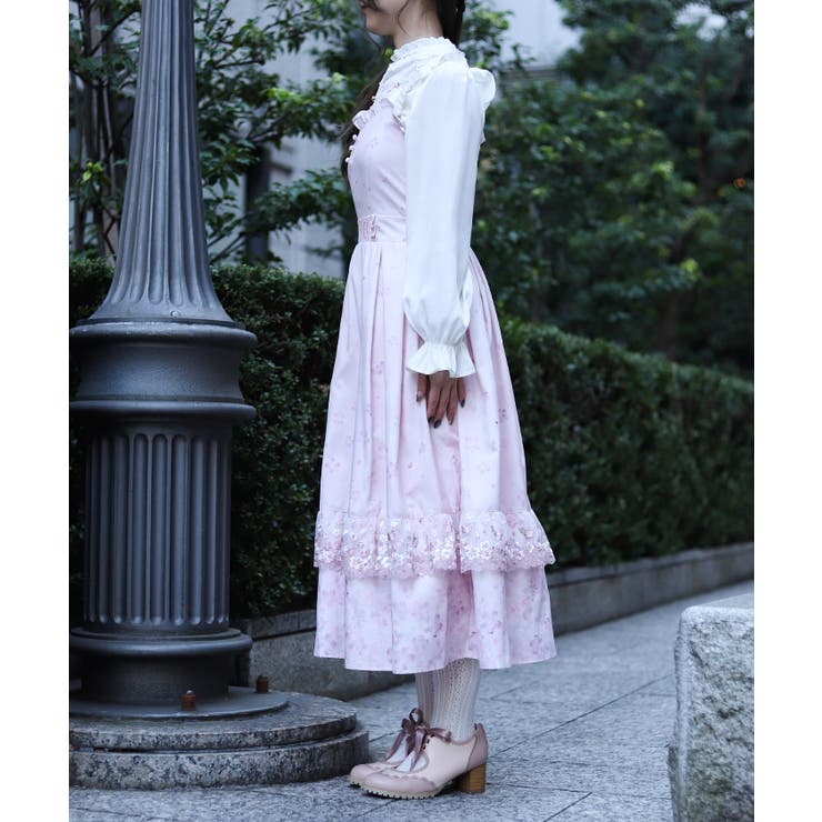 桜レース×桜柄キャミＯＰ | axes femme | 詳細画像2 