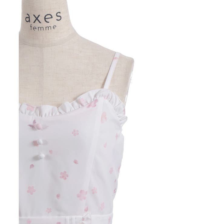 桜レース×桜柄キャミＯＰ | axes femme | 詳細画像21 