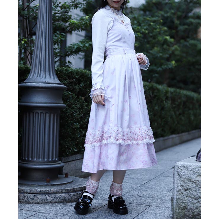 桜レース×桜柄キャミＯＰ | axes femme | 詳細画像9 