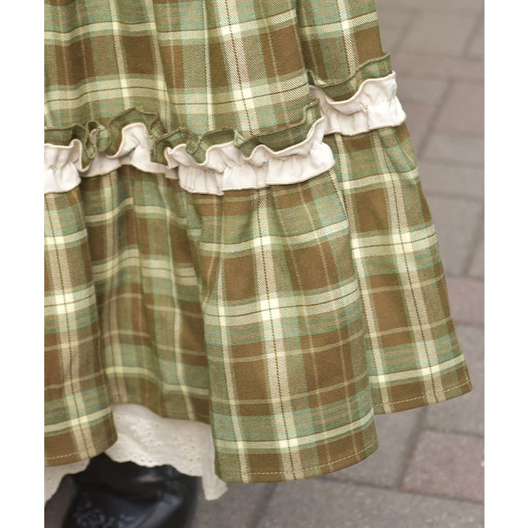 フリル×コットンレースワンピース | axes femme | 詳細画像10 