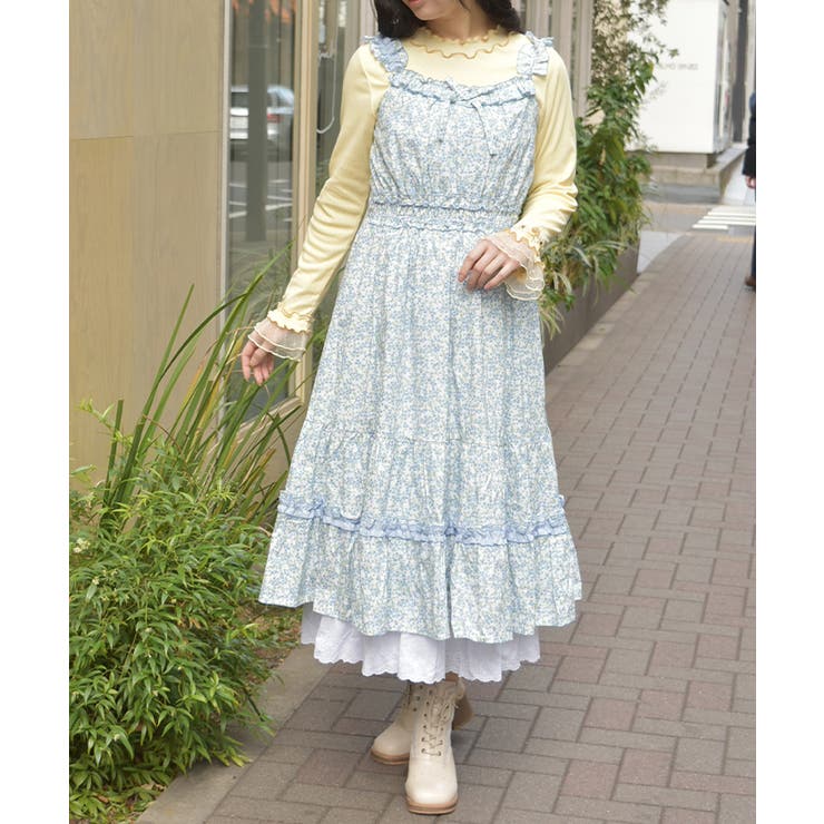 フリル×コットンレースワンピース | axes femme | 詳細画像11 