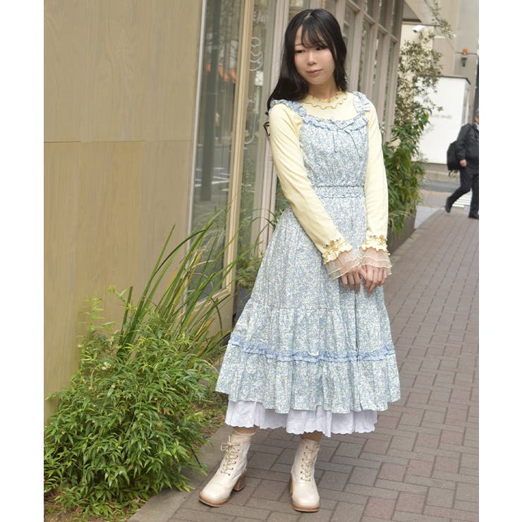 フリル×コットンレースワンピース | axes femme | 詳細画像12 