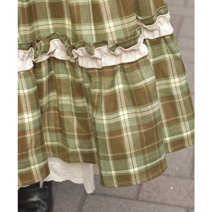 フリル×コットンレースワンピース | axes femme | 詳細画像6 