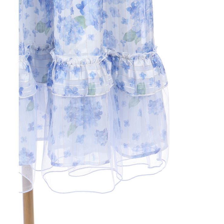 紫陽花柄ショルダーリボンワンピース | axes femme | 詳細画像14 