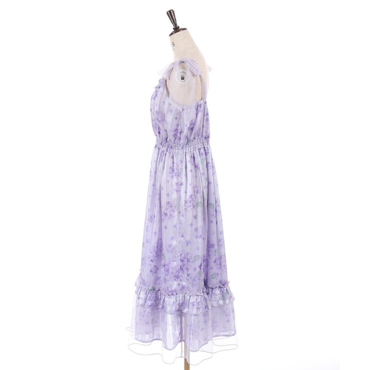 紫陽花柄ショルダーリボンワンピース | axes femme | 詳細画像22 