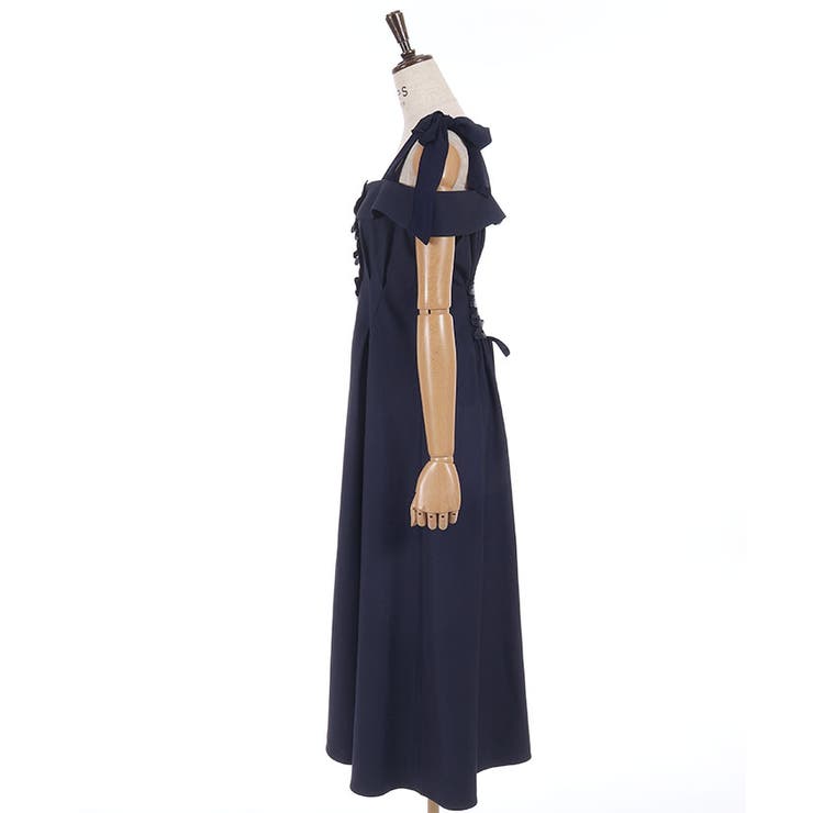 ショルダーリボンワンピース | axes femme | 詳細画像19 