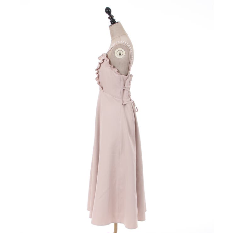 パールチェーンキャミワンピ[品番：IGAW0003263]｜axes femme
