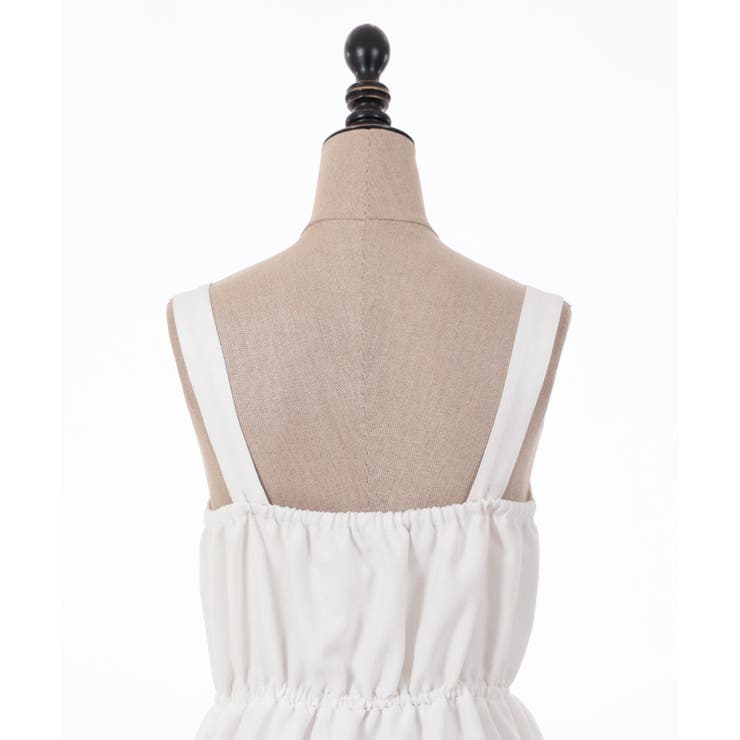 レースアップティアードワンピース | axes femme | 詳細画像10 