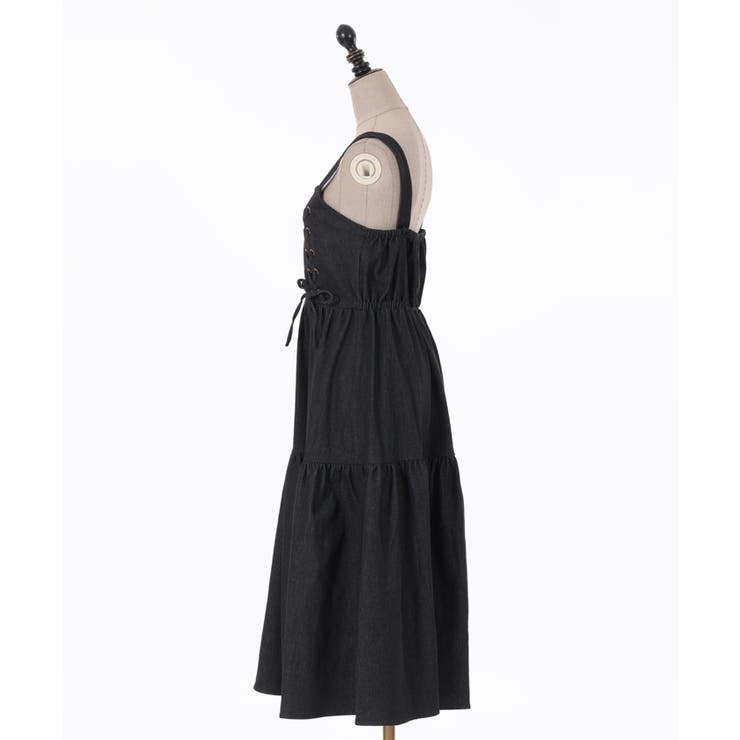 レースアップティアードワンピース | axes femme | 詳細画像13 