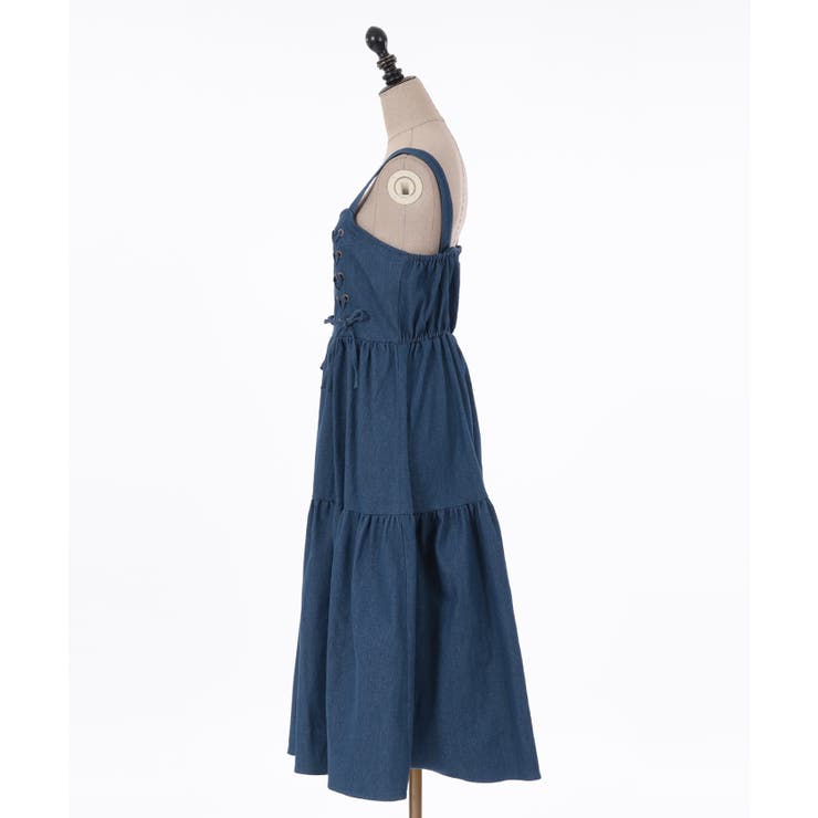 レースアップティアードワンピース | axes femme | 詳細画像21 