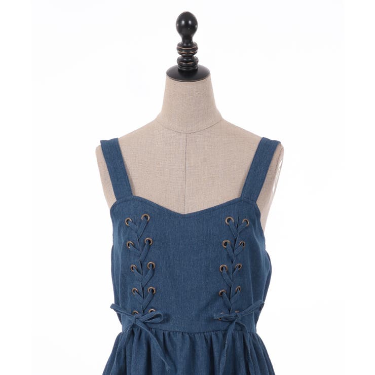 レースアップティアードワンピース | axes femme | 詳細画像23 