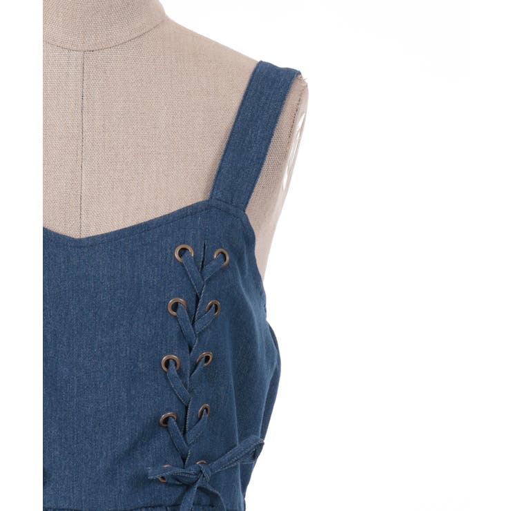 レースアップティアードワンピース | axes femme | 詳細画像27 