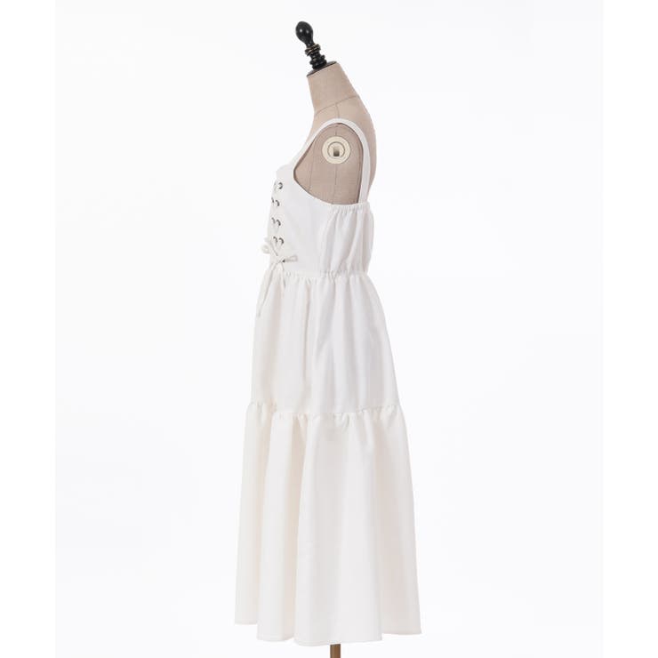 レースアップティアードワンピース | axes femme | 詳細画像3 