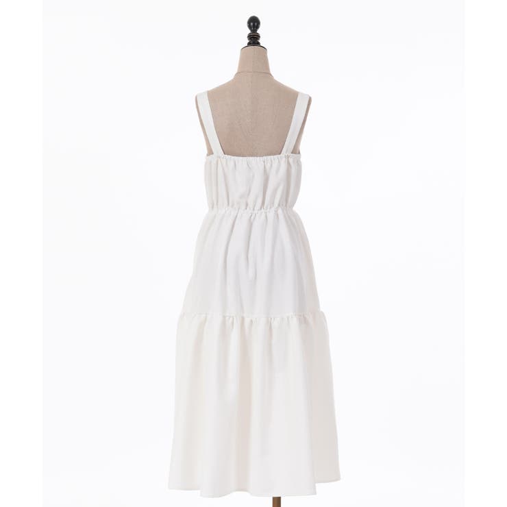 レースアップティアードワンピース | axes femme | 詳細画像4 