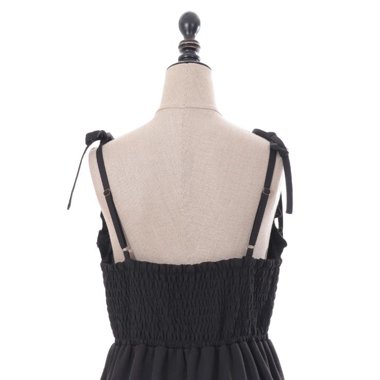 レースアップキャミワンピ[品番：IGAW0004689]｜axes femme