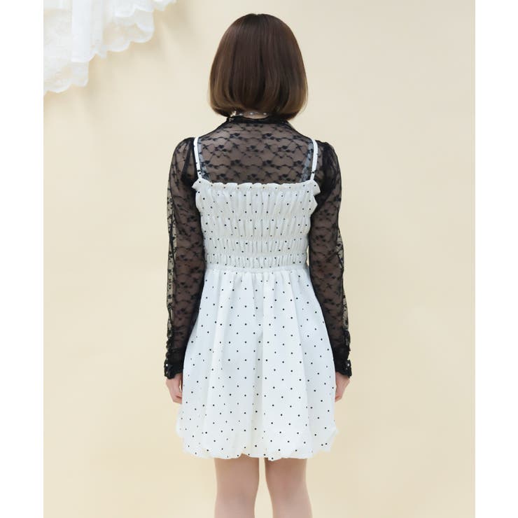 バルーンキャミチュニック | axes femme | 詳細画像3 