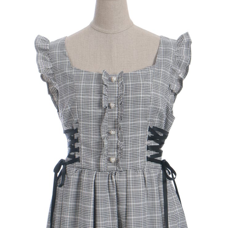 サイドレースアップジャンドレ | axes femme | 詳細画像18 