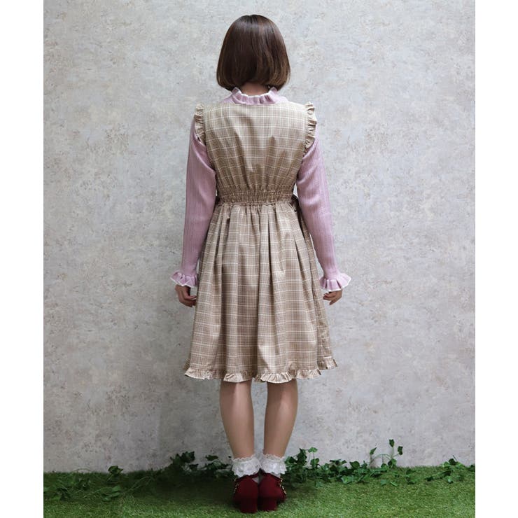 サイドレースアップジャンドレ | axes femme | 詳細画像3 