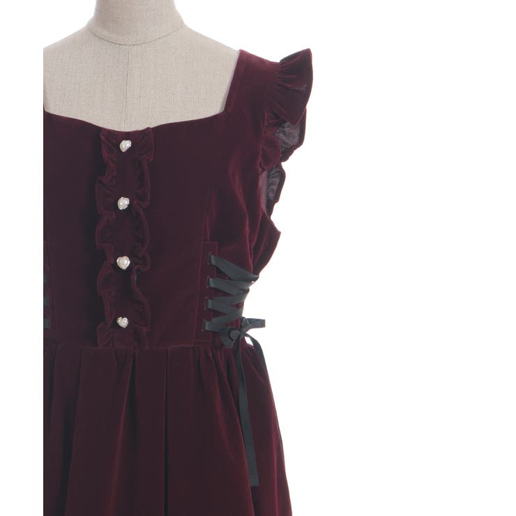 サイドレースアップジャンドレ | axes femme | 詳細画像30 