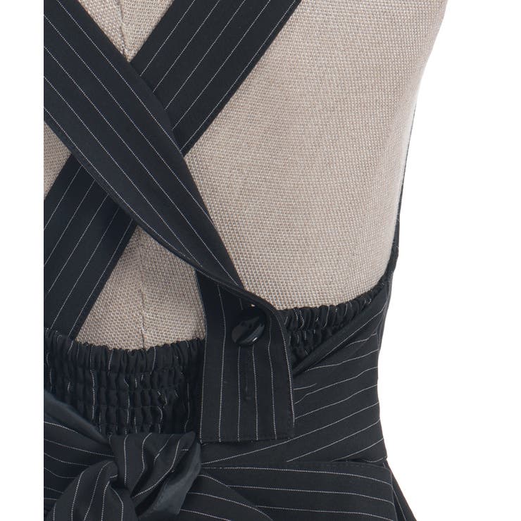 ストライプジャンスカ[品番：IGAW0007110]｜axes femme（アクシーズ