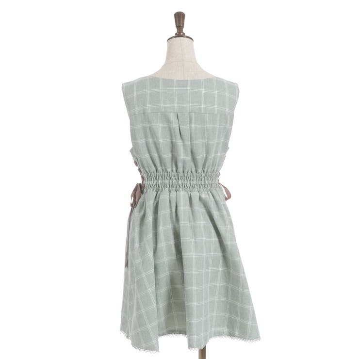 リボン付センタージップジャンパースカート | axes femme | 詳細画像11 