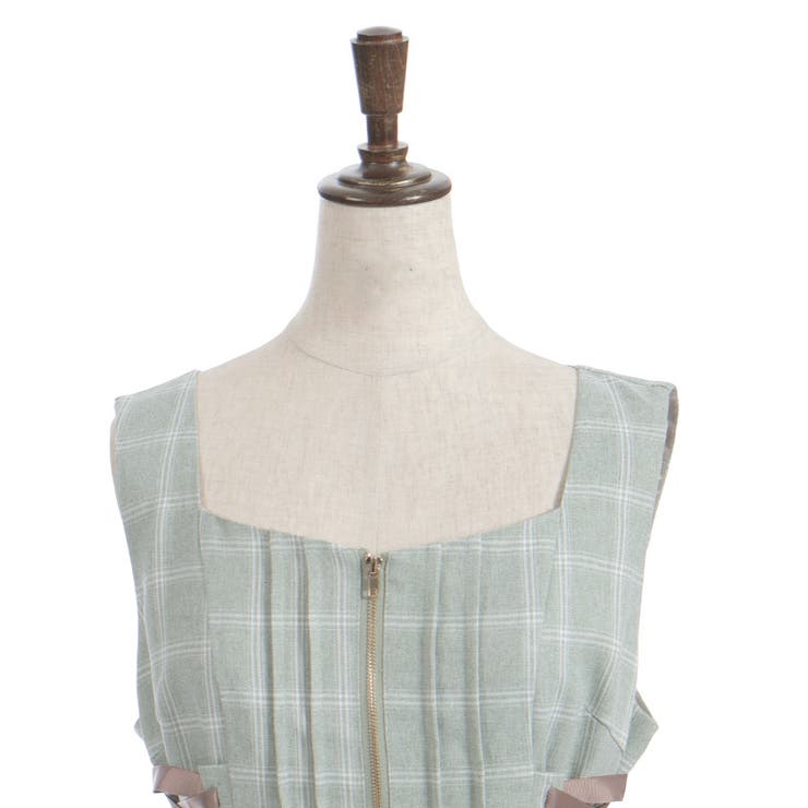 リボン付センタージップジャンパースカート | axes femme | 詳細画像12 