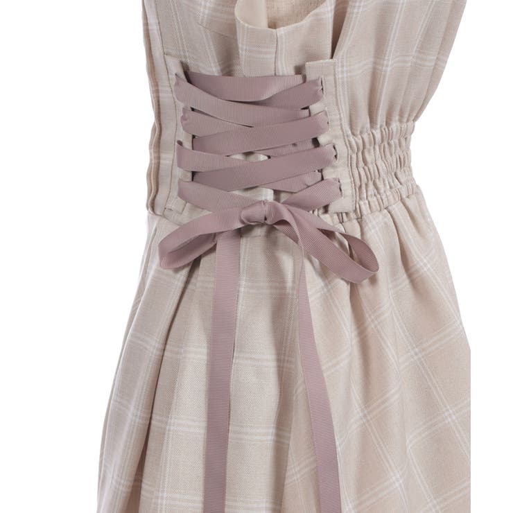 リボン付センタージップジャンパースカート | axes femme | 詳細画像23 