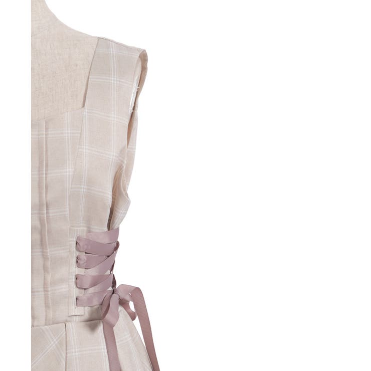 リボン付センタージップジャンパースカート | axes femme | 詳細画像25 