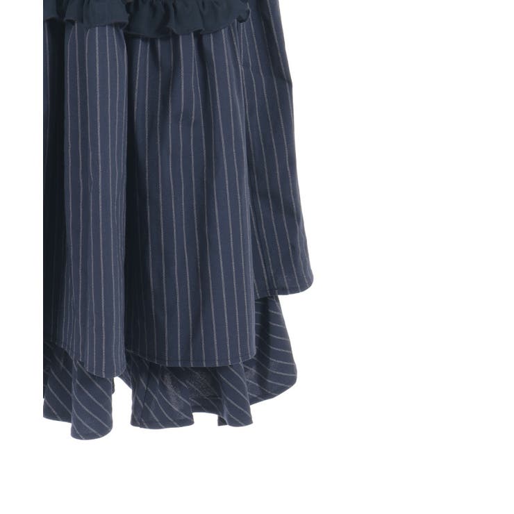 ダブルリボンストライプジャンパースカート | axes femme | 詳細画像19 