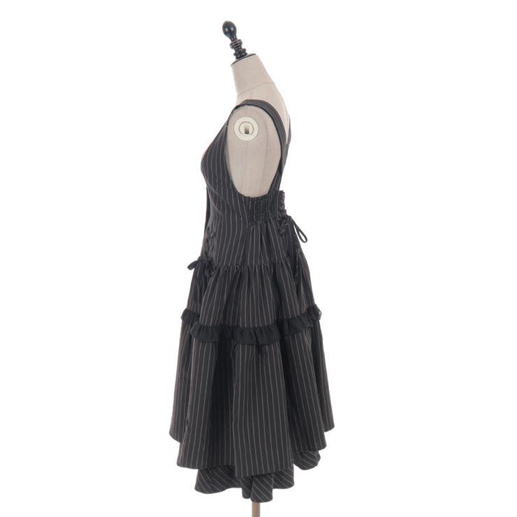 ダブルリボンストライプジャンパースカート | axes femme | 詳細画像24 