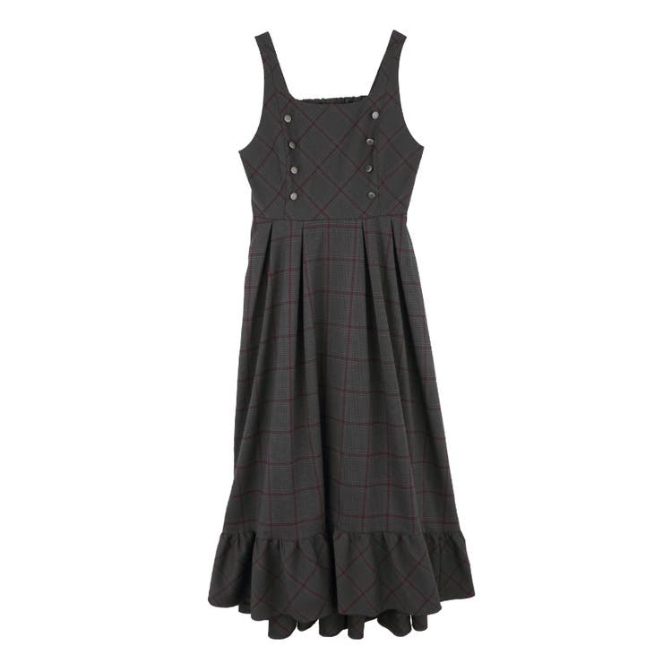 W釦フィッシュテールJSK[品番：IGAW0000322]｜axes femme