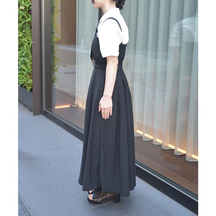 スタッズジャンスカ[品番：IGAW0006584]｜axes femme（アクシーズ 