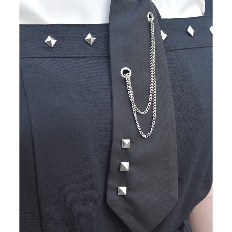 スタッズジャンスカ[品番：IGAW0006584]｜axes femme（アクシーズ 