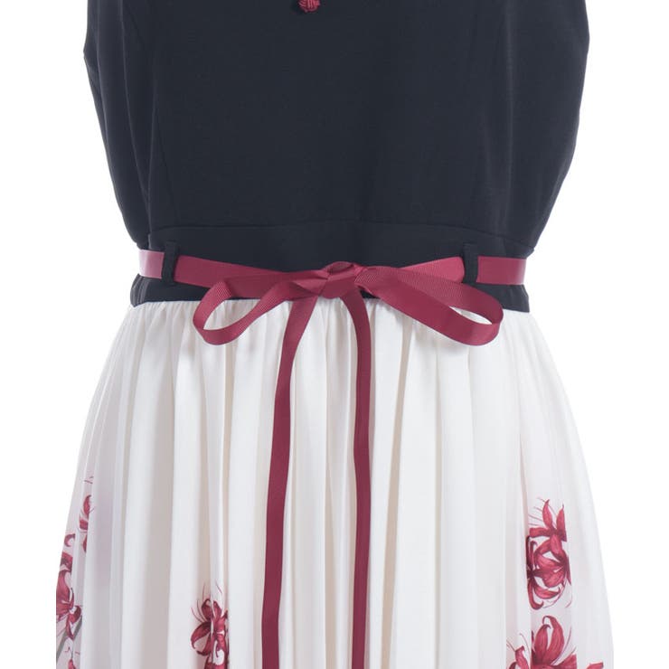 彼岸花柄プリーツジャンスカ | axes femme | 詳細画像18 