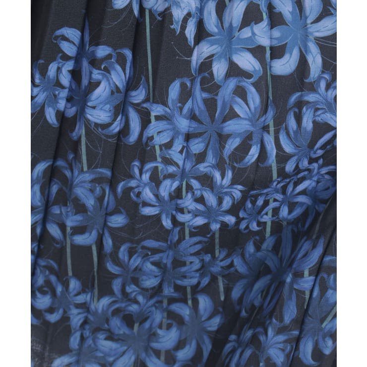 彼岸花柄プリーツジャンスカ | axes femme | 詳細画像26 