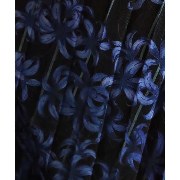 彼岸花柄プリーツジャンスカ | axes femme | 詳細画像7 