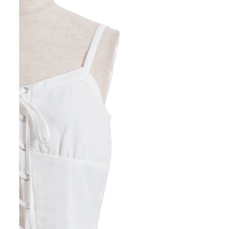 コルセット風編上ジャンスカ | axes femme | 詳細画像29 