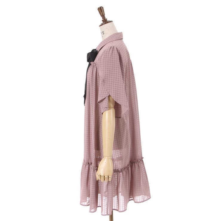 新品✨ 23区 チュニックワンピース シアーワンピース 白