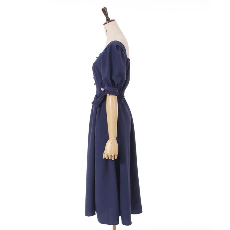 axes femme レース切替ロングドレス 新品未使用タグ付き