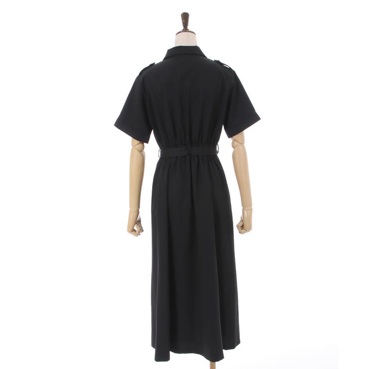 カーゴポケット付シャツワンピ[品番：IGAW0003877]｜axes femme