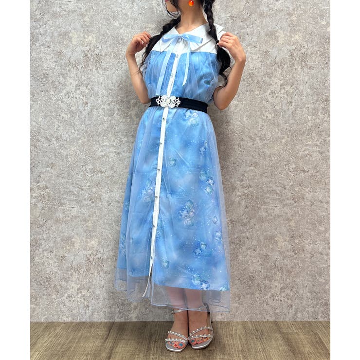 ソーダ水のワンピースセット｜着せ替え服・アウトフィット