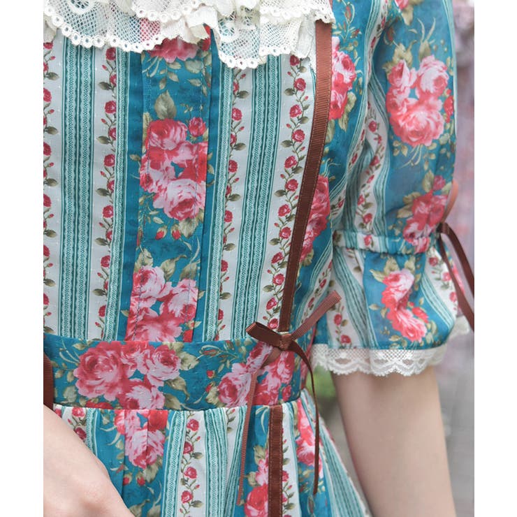 カントリーローズワンピース[品番：IGAW0006526]｜axes femme