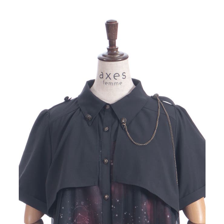 ステラプリントシャツワンピース | axes femme | 詳細画像10 