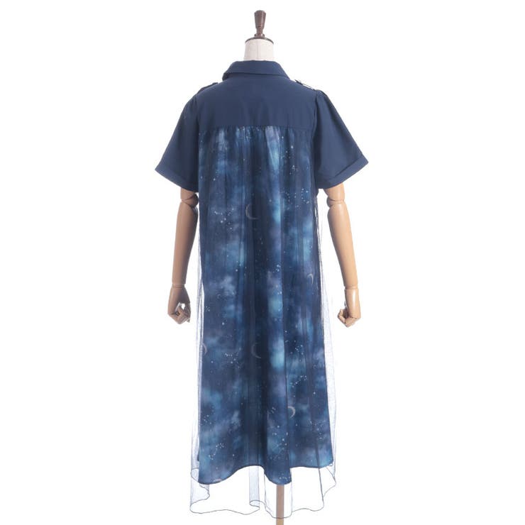 ステラプリントシャツワンピース | axes femme | 詳細画像16 